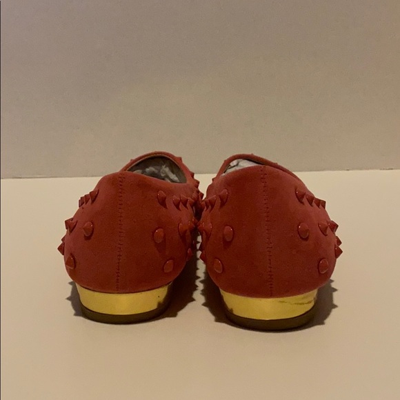 Mixx Flats w/ gold accent on toe & heel & studs 8 - Picture 3 of 6